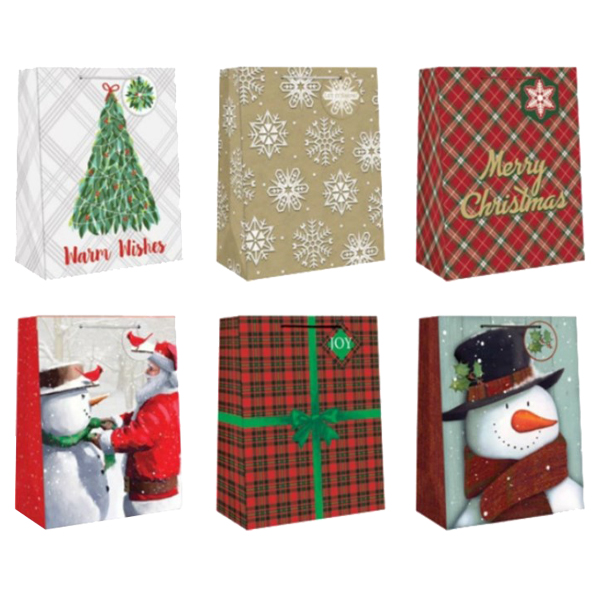 Edg 3pk Gift Bags Oversized Large Assorted