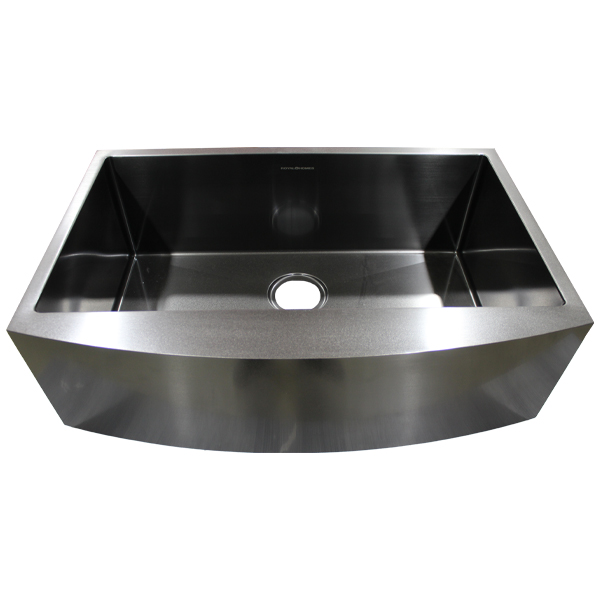 Royal Homes Single Bowl Apron Kitchen Sink 30"x20"x10"