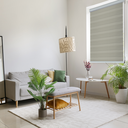 Kenneth Cole Luxury Zebra Blinds (Blackout), White /42x90"