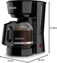 Black &amp; Decker Coffee Maker 12 cup With Switch, Black