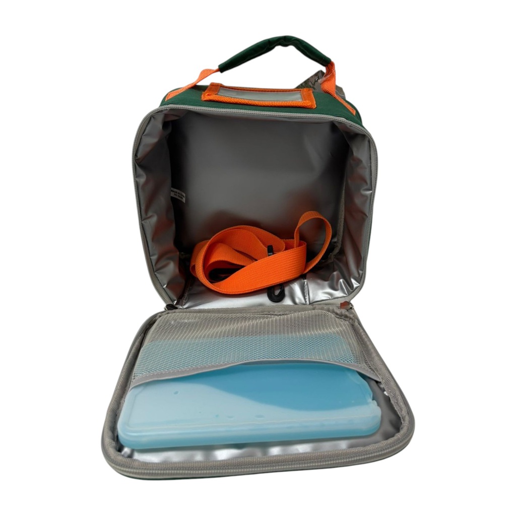 Core Home Top-Handle Lunch Bag - MCH/ONX/OBI/CUR