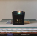Elle Home Wood Ginger Vanilla Scented Candle