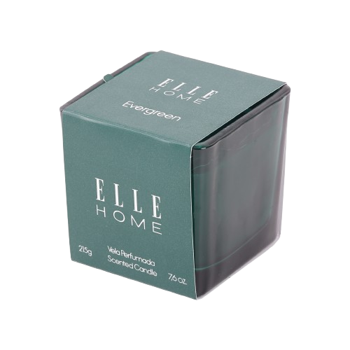 Elle Home Evergreen Vanilla Scented Candle