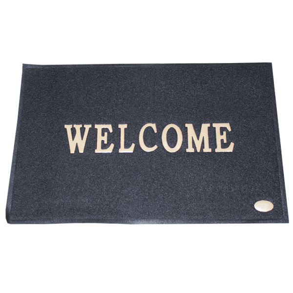 Royal Homes RUBBER MAT,80X120CM,200G,WITH “ WELCOME"