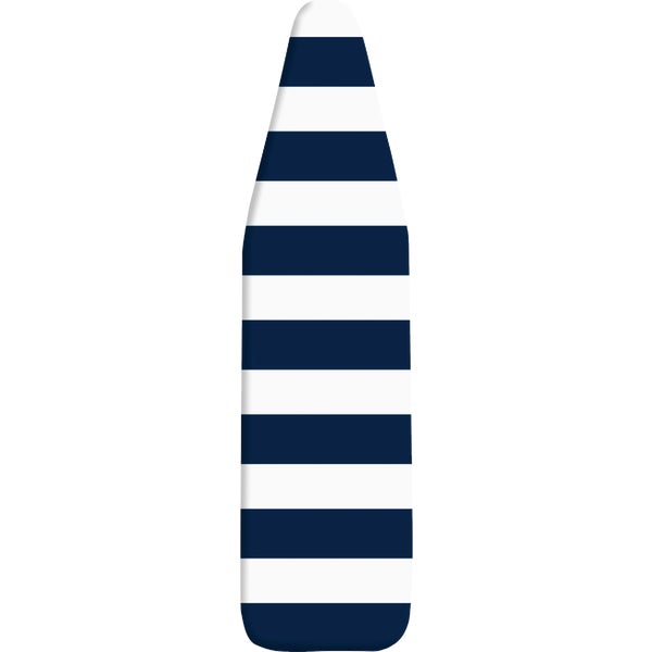 ^Whitmor Standard Ironing Board Cover/Pad, Navy Stripe
