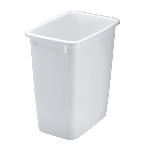 Sterilite Wastebasket Rectangular 5.5 Gal., White