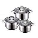 Royal Homes 6pc Cookware Set SS