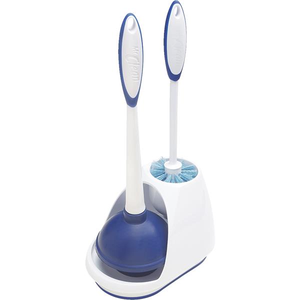 Mr. Clean Turbo Toilet Brush &amp; Plunger Set