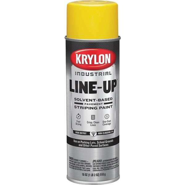 ****Krylon Industrial 8301 SB Highway Yellow Striping Paint