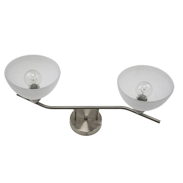 Royal Homes Interior Ceiling Lamp 2-Light E27, Satin Nickel