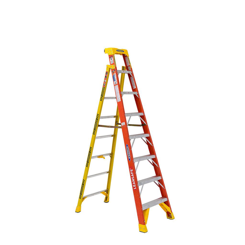 ****Werner 8Ft Leaning Ladder Fiberglass