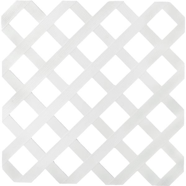 ****Deckorators Vinyl Lattice Panel 4 Ft. W x 8 Ft. L x 1/8 In. Thick, White