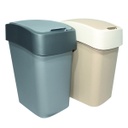 Mr. Save Plastic Trash Can 33x25x45cm, Assorted Colours