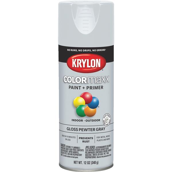 ****Krylon 5531 Gloss Pewter Gray