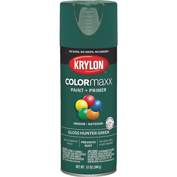 ****Krylon ColorMaxx 12 Oz. Gloss Spray Paint, Hunter Gre