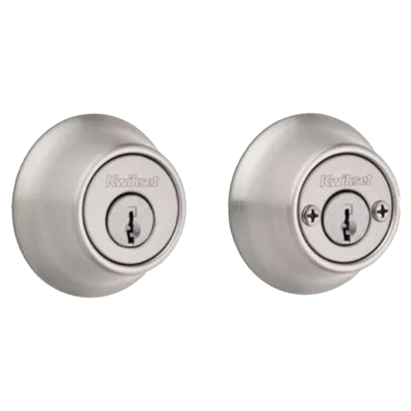 ****Kwikset 665 Double Cylinder Deadbolt Satin Nickel