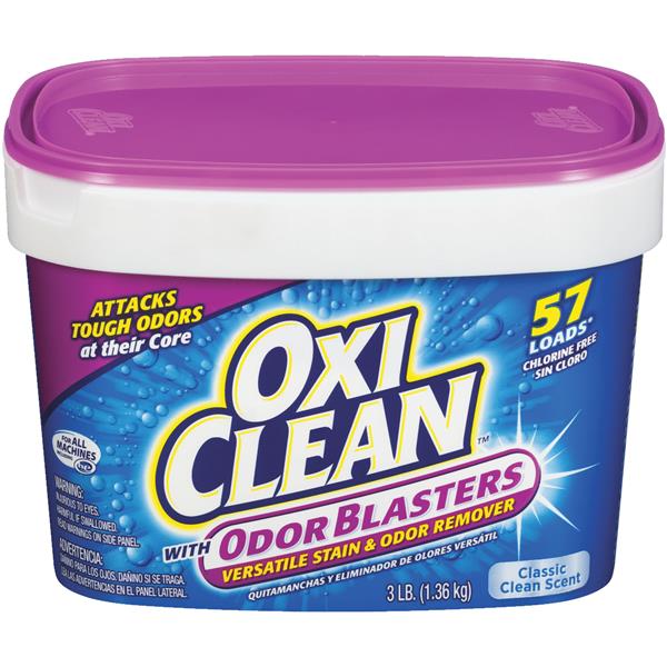 OxiClean Odor Blasters Versatile Laundry Stain &amp; Odor Remover 3 Lb.