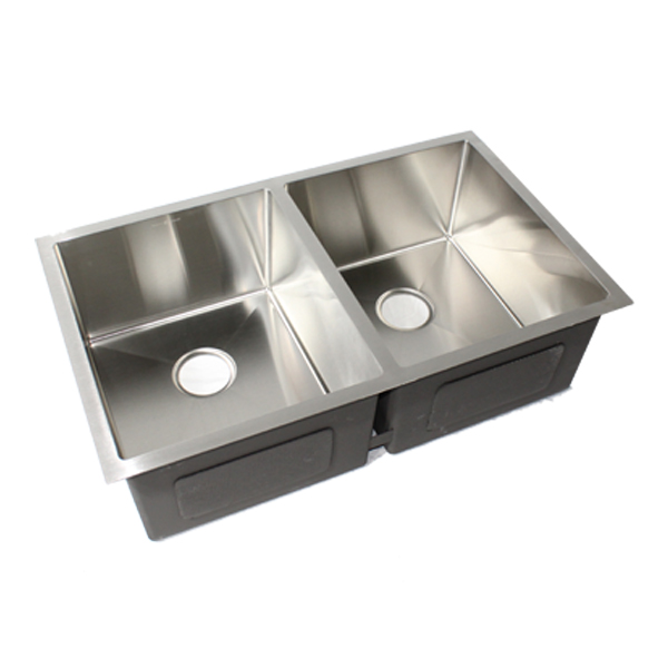 Royal Homes Undermount Kitchen Sink 33x20in 304 Stainless Steel