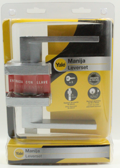 Yale Lever Bari Keyed Entry Lever US26D V