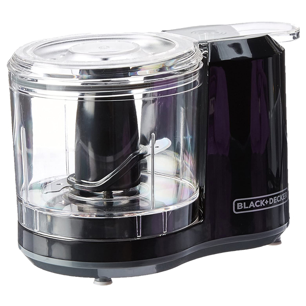 Black &amp; Decker One-Touch Food Chopper 1.5 Cup Black