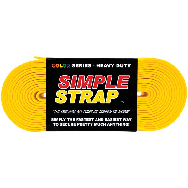 ****Simple Strap 40 mm x 20 Ft. Yellow Heavy-Duty Tiedown Strap