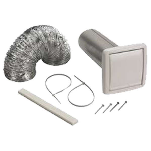 Broan-Nutone 8pc Exhaust Fan Wall Vent Kit 3-4 In.