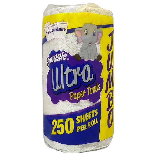 Snuggle Ultra Jumbo Paper Towel - 250sheets 2ply/ Single