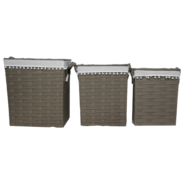 Royal Homes 3pc Laundry Basket Set