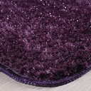 ****Classy Homes Bath Mat Set 2pc Purple