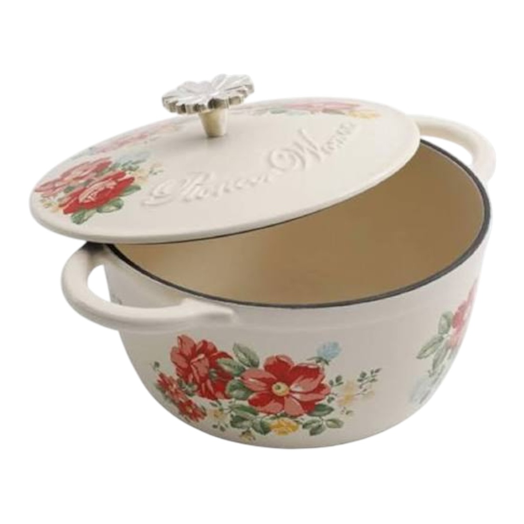 The Pioneer Woman Timeless Beauty 3Qt Casserole Dish w/Lid, Vintage Floral