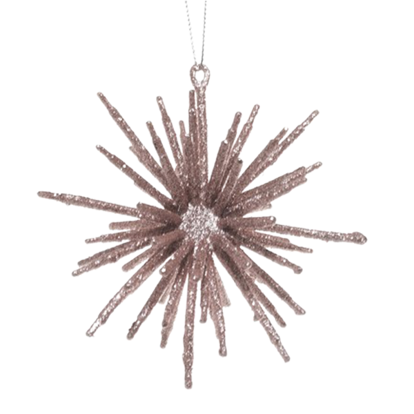 Miro Christmas Ornament 11x11x5cm Champagn