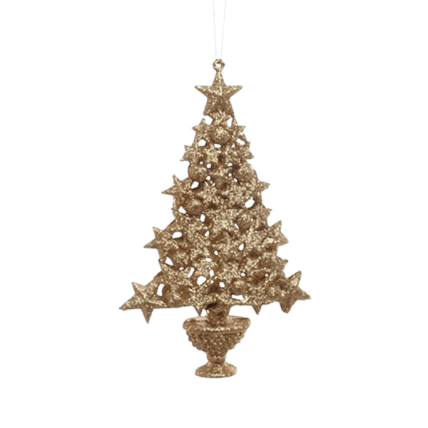 Miro Christmas Ornament 15x9x3cm Gold