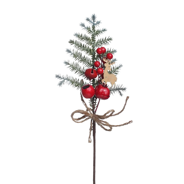 Miro Christmas Pick 34cm Red/ Green