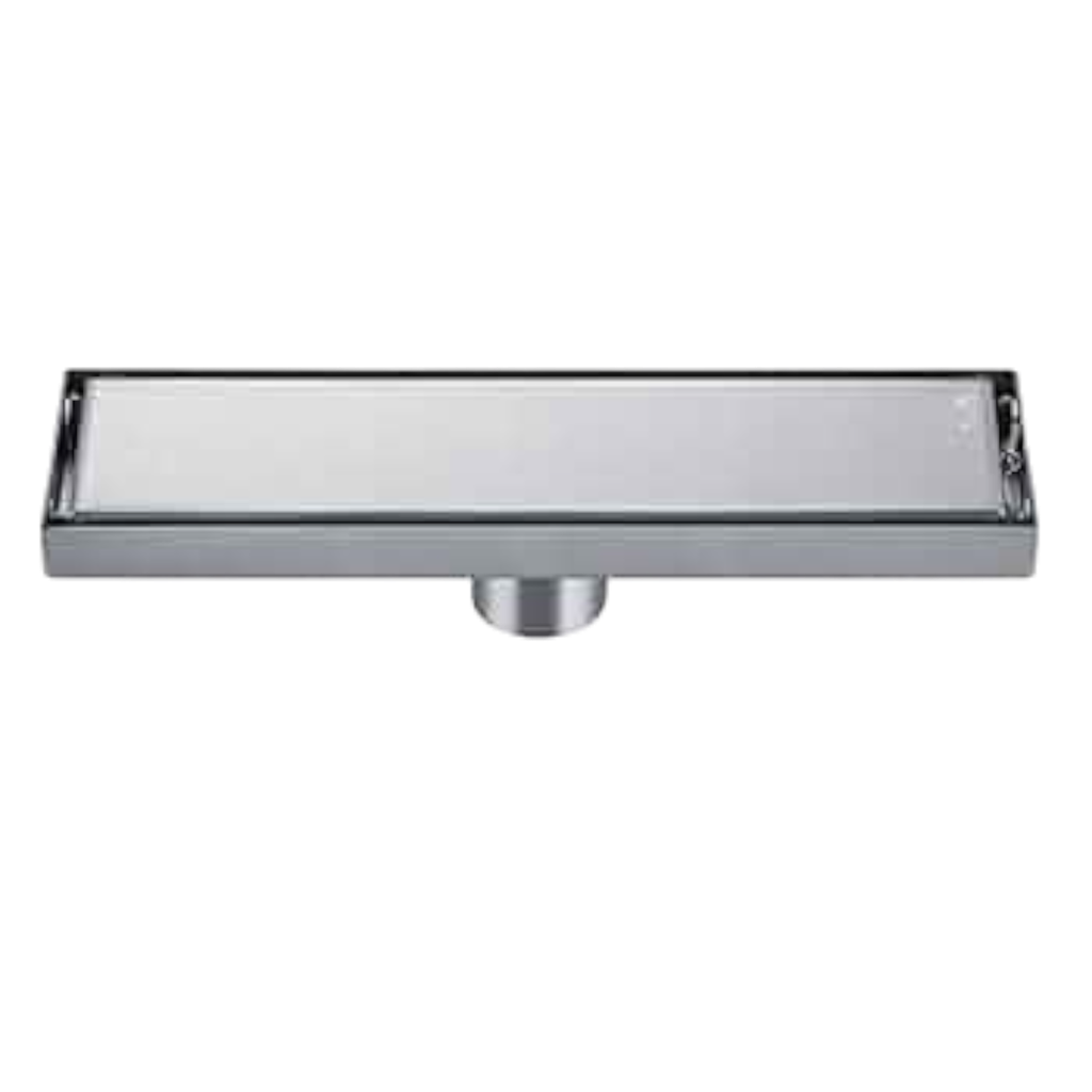 Royal Homes Linear Shower Floor Drain 11"x 3.1" Brushed Stainless Steel