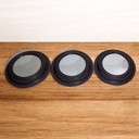 Karen Rhodes Collection 3pc Mirror Set, Chocolate