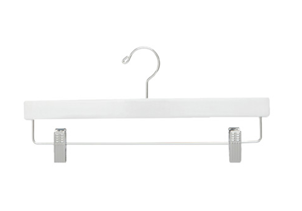Kennedy Home Wooden Pants/ Skirt Hangers 3pk, White