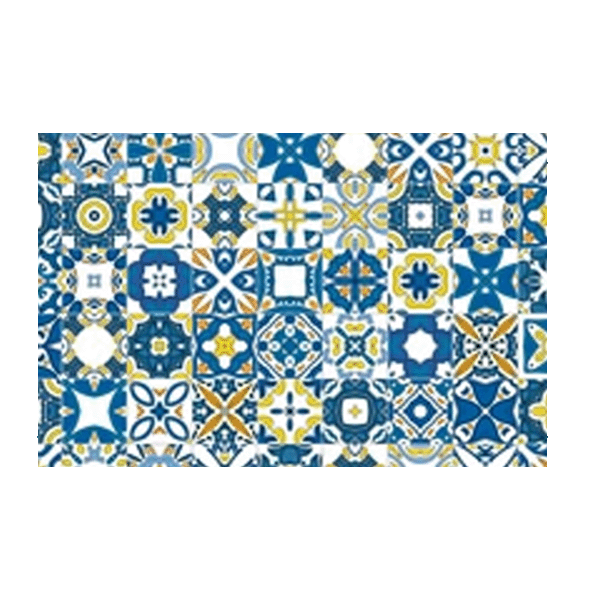 ****Classy Homes Foam Mat, Multi-Colour Mosaic 18x30 in.