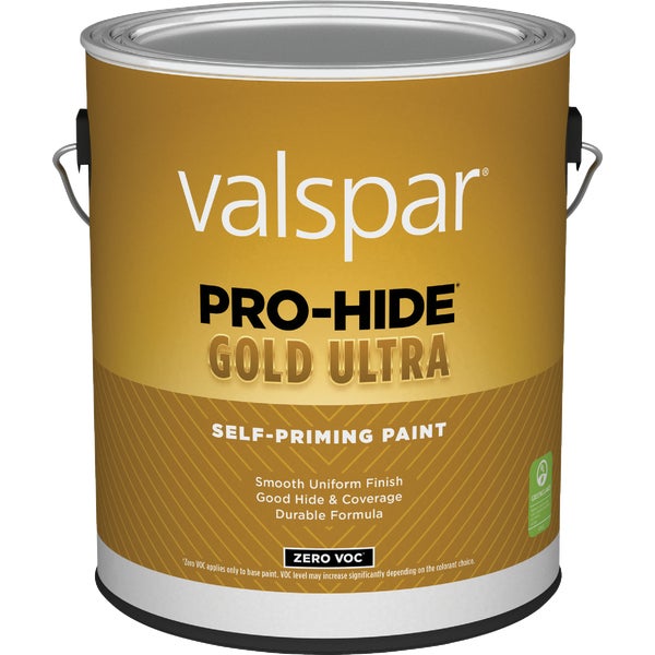 Valspar Pro-Hide Gold Ultra Zero VOC Latex Satin Interior Wall Paint, Pastel Base, 1 Gal.