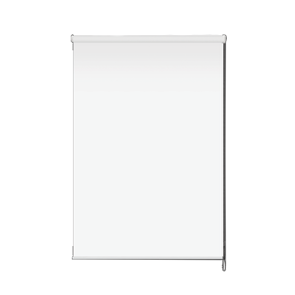 Kenneth Cole Sun Screen Roller Blinds 48 x 90 In., White