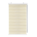 Kenneth Cole Luxury Zebra Blinds 78 x 90 In. (Daylight), Beige