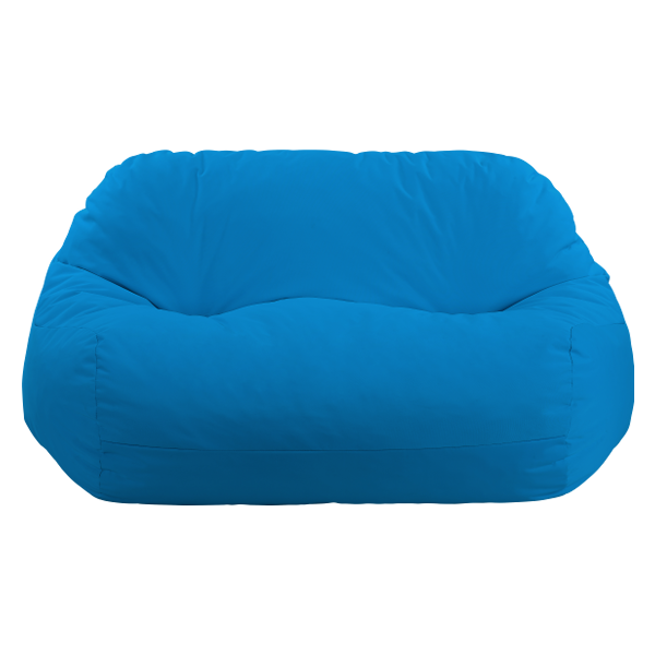 ****Kenneth Cole Foam-Filled Double Couch, Blue