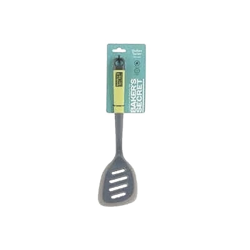 Baker's Secret Platinum Silicone Slotted Turner 13.3 In. (34cm)
