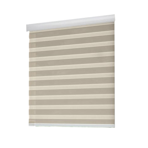  Classy Homes Zebra Roller Blind 26x50 In., Beige
