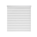 Classy Homes Zebra Roller Blind 76x50 In., White