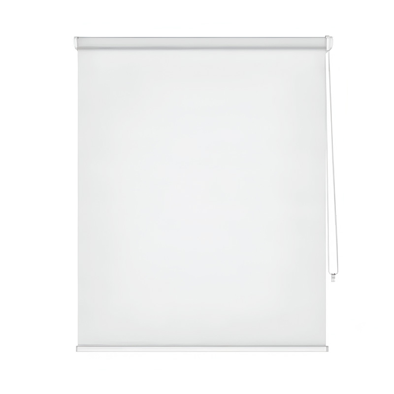 Classy Homes Blackout Roller Blinds 26x50 In., White