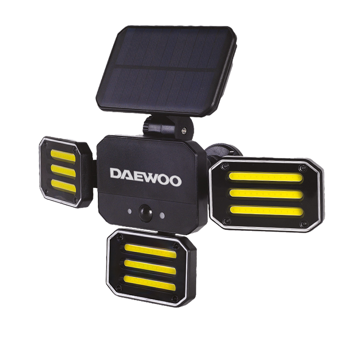 ****Daewoo Outdoor Solar Flood Light 108 COB