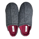 ****Kenneth Cole Men Mule Slipper Charcoal, Medium