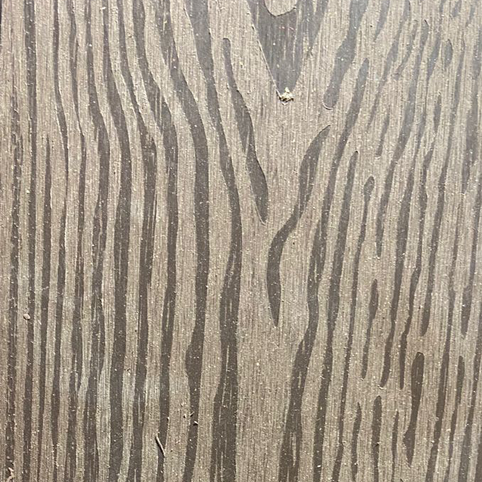 Royal Homes WPC Circle Decking, Dark Coffee, 23mm - 7.21Ft. X 0.45Ft 