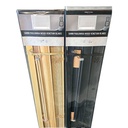 Kenneth Cole Paulownia Wood Venetian Blinds 72 x 90.5 In. (183x230cm), Dark Brown