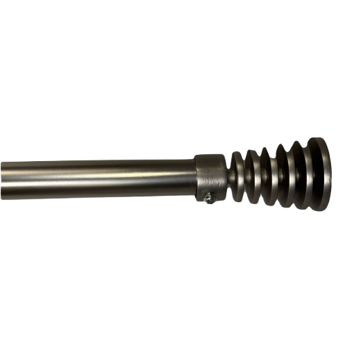 ****Classy Homes Curtain Rod 28-48 in Single Sarding Nickel 16/19